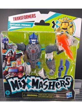 Transformers Mix Mashers Optimus Primal Action Figure Set